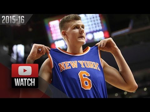 Kristaps Porzingis Full Highlights vs Rockets (2015.11.21) - 24 Pts, 14 Reb, 7 Blk, Knicks Feed