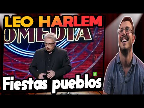 Italiano reacciona a Leo Harlem - Las fiestas de los pueblos