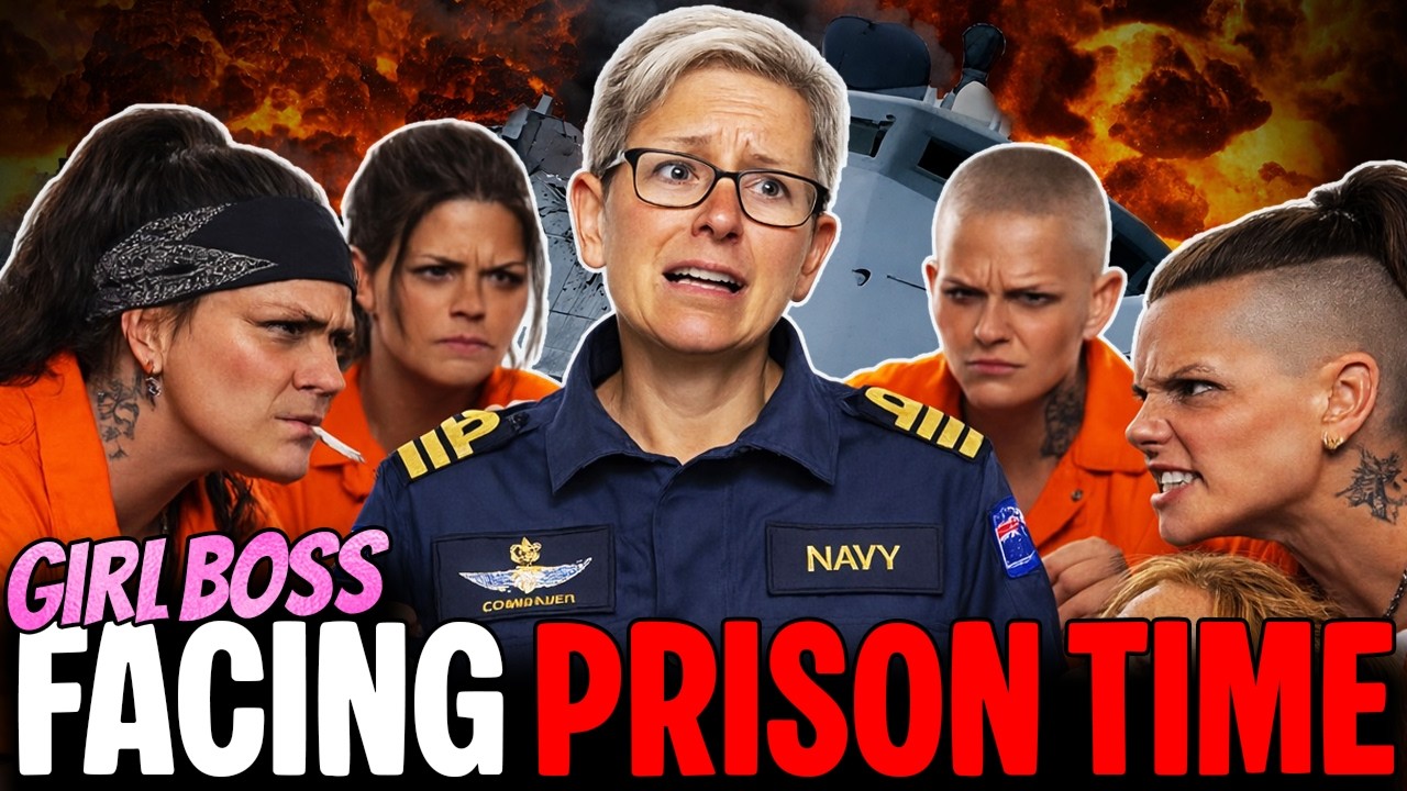 Lesbian DEI Navy Captain Faces PRISON For SINKING $100m Ship 🤣🚨