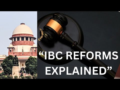 “IBC (Amendment) Bill 2025 Explained | Key Fixes to Vidarbha, Rainbow Papers & Group Insolvency”
