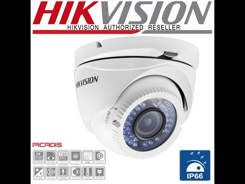 Hikvision ds 2ce55c2p vfir3 ir turrent dome camera
