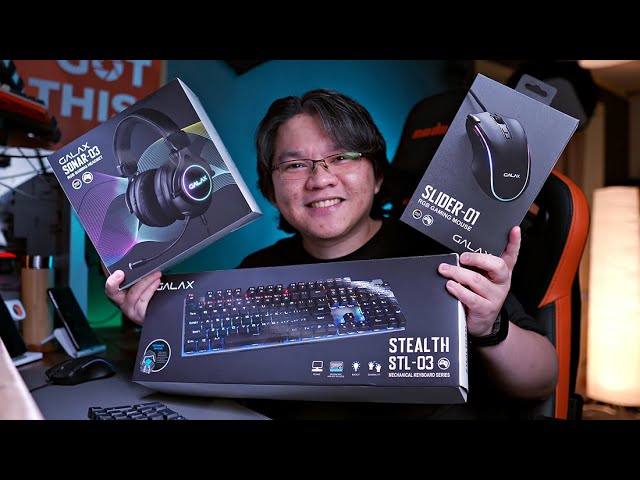 Tai nghe gaming Galax SONAR-03 Rainbow Light RGB 