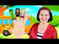 Finger Family Song Compilation | Superheroes & More | Nursery Rhymes for Kids