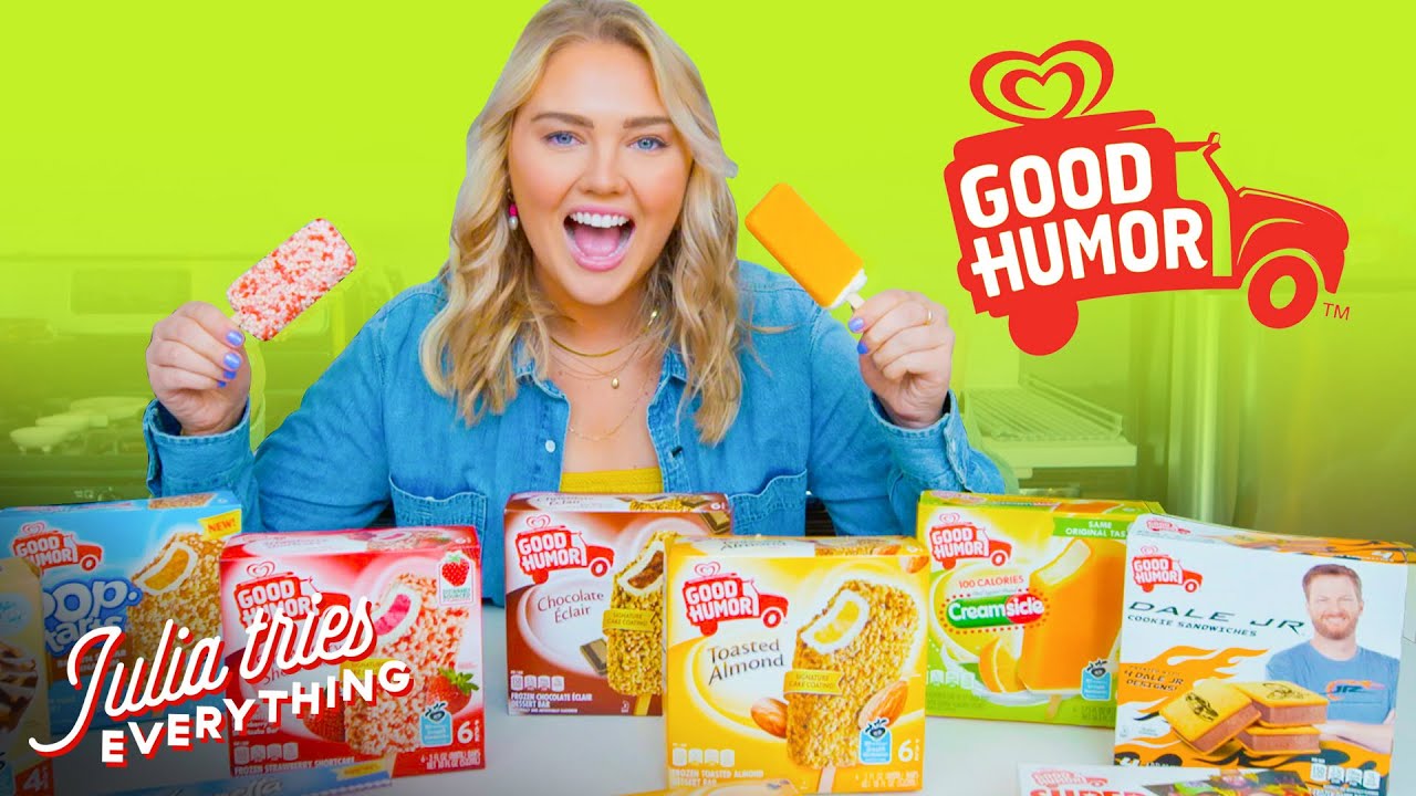 Julia Tries ALL Of The Most Popular Ice Cream From Good Humor Delish