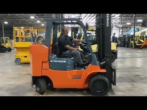 2012 Toyota 7FGCU45-BCS Cushion LPG Forklift STK 5479