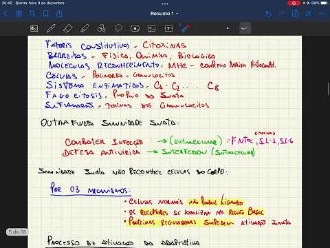 Imunologia Básica [ Video 1 ] - Sistema Imunitário