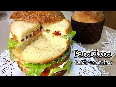 PANETTONE GASTRONOMICO ricetta perfetta da fare in casa GASTRONOMIC PANETTONE - Tutti a Tavola