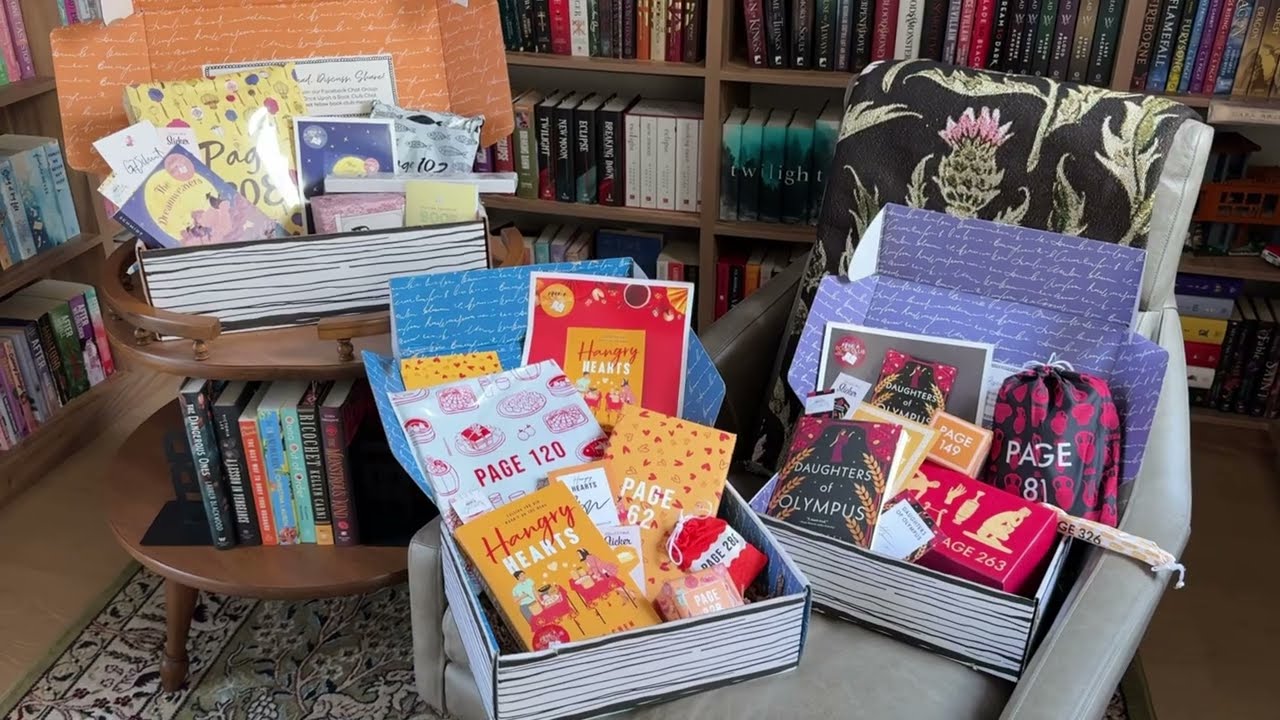 Once Upon a Book Club Book Boxes!