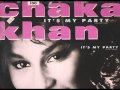 CHAKA KHAN - It's my party (New party mix) 1988