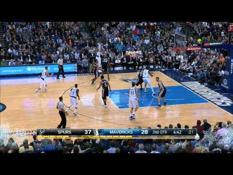 Rajon Rondo Highlights Spurs vs. Mavericks 12.20.2014 - 6 Points, 9 Assists
