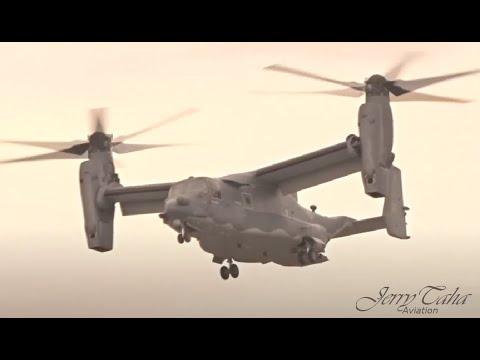 USAF CV-22B Osprey - Spectacular Demo at RIAT
