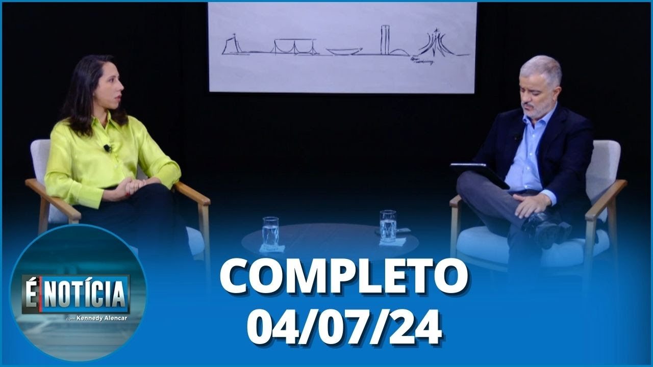 É Notícia: Laura Carvalho, economista e diretora global da Open Society (04/07/24) | Completo