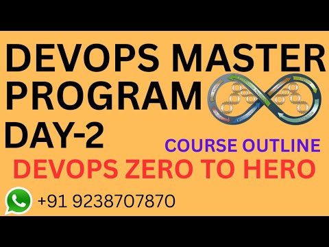 DEVOPS ZERO TO HERO DAY-2 IN ENGLISH | DEVOPS COURSE DETAILS 2025 #devops #devopsmasterprogram
