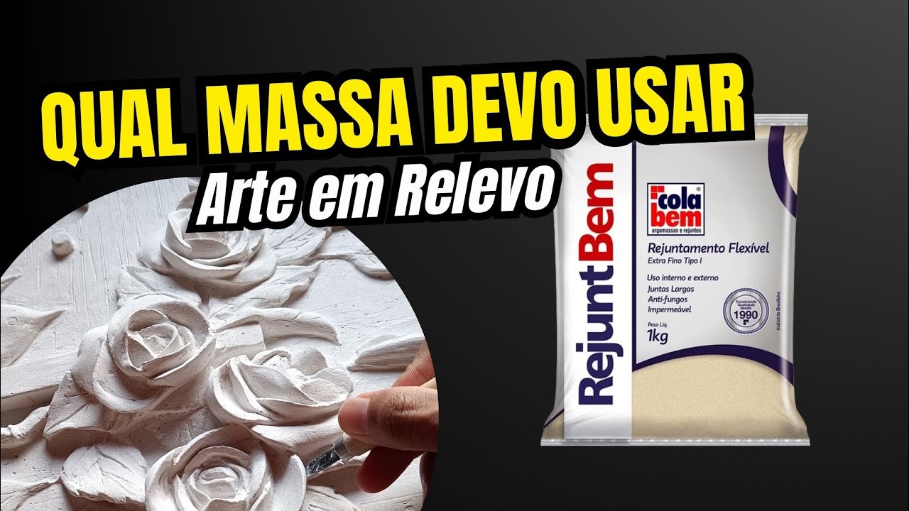 QUAL MASSA DEVO USAR PRA MODELAR