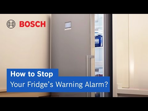 Stop Your Fridge Warning Alarm Instantly with These Simple Hacks | Bosch Home Gulf