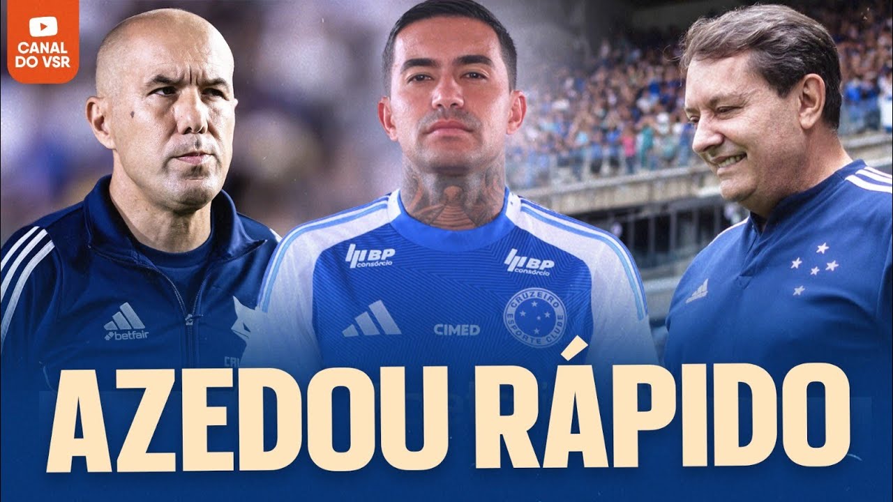 RELAÇÃO DUDU E CRUZEIRO AZEDOU MUITO RÁPIDO
