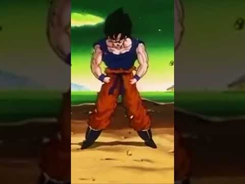 Goku goes super saiyan for the first time