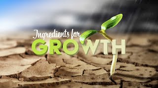 Ingredients for Growth