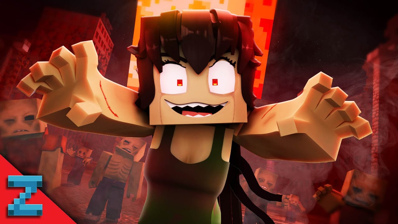 Zombie Girl 🧠 (Minecraft Music Video Animation) "Macabre Rotting Girl"
