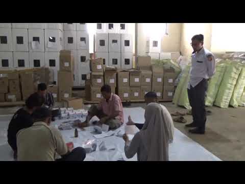 Puluhan Lembar Surat Suara Pilpres Rusak