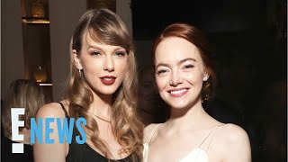 Taylor Swift CREDITS Emma Stone on Tortured Poets Department | E! News