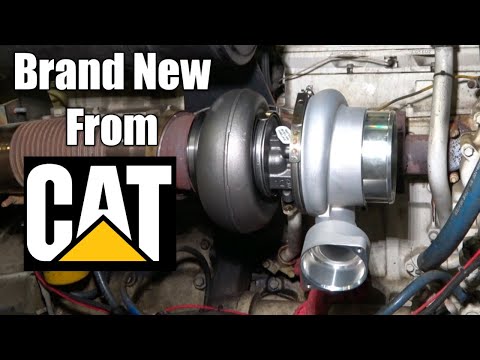 Brand New Turbo Installed On Caterpillar 3406B With A Surprise Parts Issue