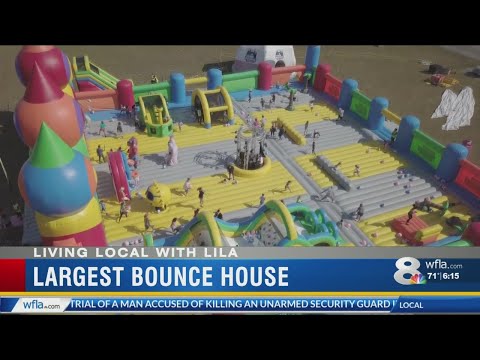 World’s largest bounce house jumps to Tampa Bay