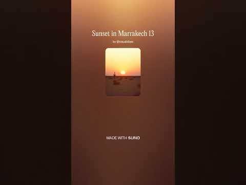 Sunset in Marrakech 13 🌅 | Chillout Beat with Arabic Flute, Oud & Desert Vibes