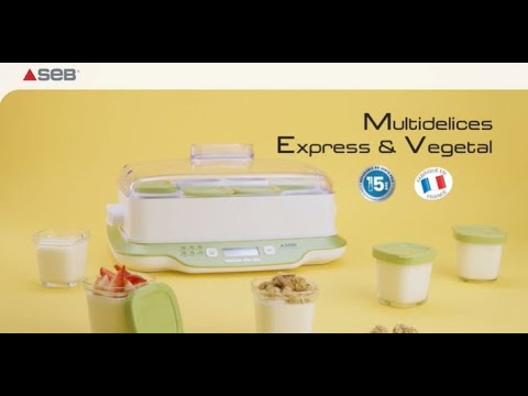 SEB | Multi delices express & vegetal : vos yaourts en 4h seulement !