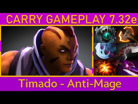 💰900+ GPM! Timado Anti-Mage Carry Gameplay - Dota 2 Top MMR