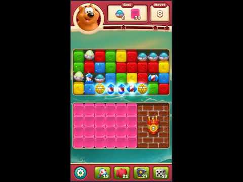 Toon Blast Level 1856 - NO BOOSTERS 🐻🐺🐱 | SKILLGAMING ✔️