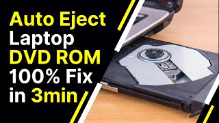 Laptop DVD ROM Auto Eject Solution 100% Fix | Crazy solution - Tech Spot Pro