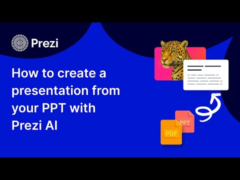 Create a presentation from your PPT with Prezi AI in minutes