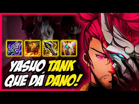 O META TANK É REAL! YASUO DE ÉGIDE DE FOGO É SIMPLESMENTE IMORAL!