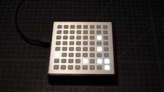 Video thumbnail for nw2s::b and monome 64 otogrid generative 4-voice sequencer by Scott Wilson