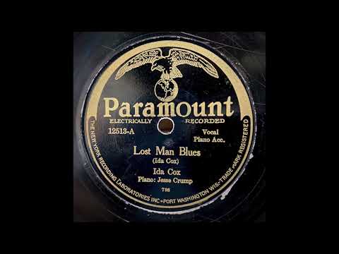 Thumbnail for "Lost Man Blues" - Ida Cox (1927) by Ida Cox