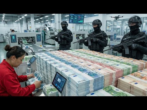 Inside Europe’s Money Factory | How Euro Currency Is Printed & Secured (Full Process)