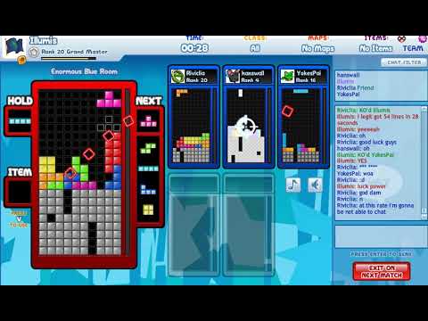 [Tetris Friends] multiplayer with osu! friends (28-05-2019, part 1)