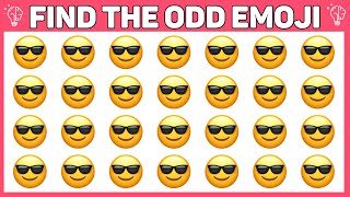 Find the ODD Out | Emoji Quiz | Easy,Hard,Impossible