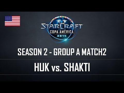 StarCraft2 Copa América 2014 Huk vs Shakti S2 Group A Match2 ENG