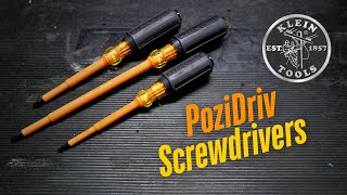 Klein PoziDriv Insulated Screwdriver Review - Do You Need These If You Aren't An Electrician?