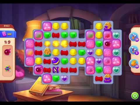 HomeScapes Level 8163 no boosters (15 moves)