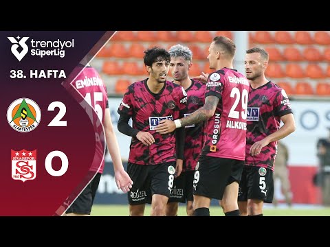  Alanyaspor Kulübü Alanya 2-0 Sivasspor Kulübü...