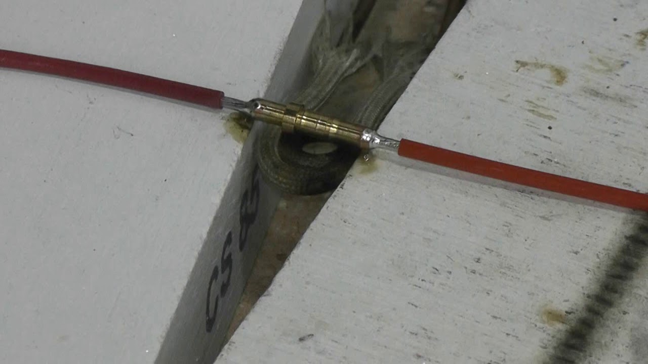 Induction Soldering wire to a connector