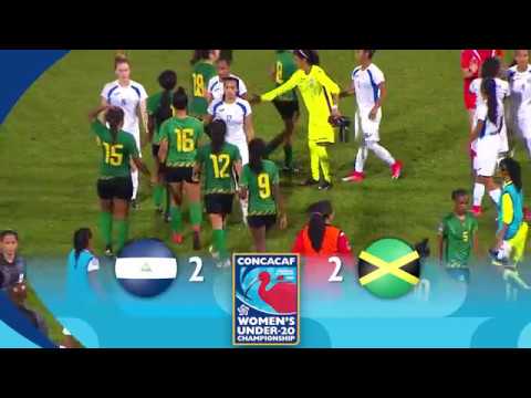 Concacaf Womens Under-20 Championship 2018: Nicaragua vs Jamaica Highlights