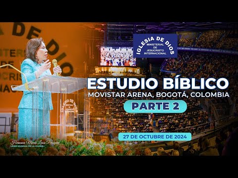 Estudio Bíblico Parte 2, Movistar 1.0 Bogotá Colombia, Hna. María Luisa Piraquive  27 oct 2024 - 608