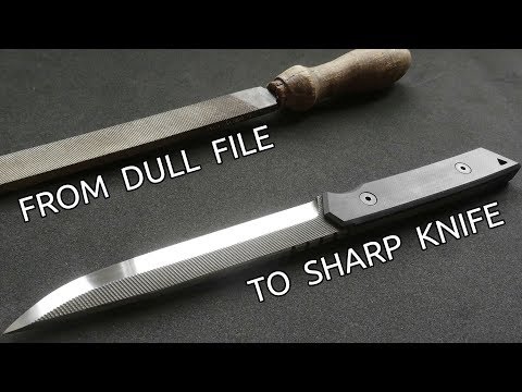 Making a Knife from an Old File Making a Knife from an Old File