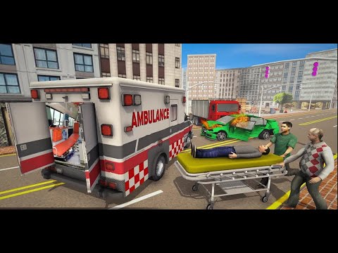Ambulance Rescue Driver Simulator - 911 Hero Van Drive Offroad Emergency - Best Android GamePlay