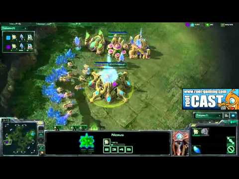 SC2 ROOT Challenge Finals: ROOT Minigun vs ROOT Kiwikaki Game 3 Part 1