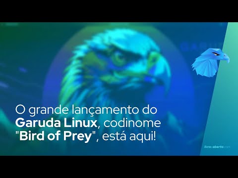 O grande lançamento do Garuda Linux, codinome "Bird of Prey", está aqui!